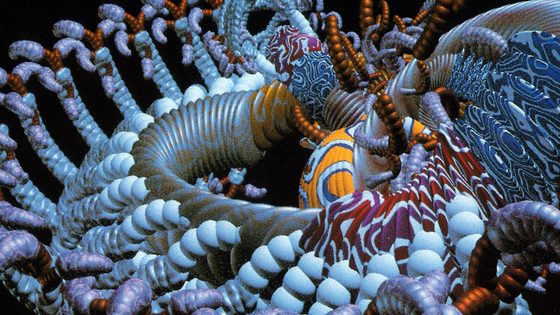 Still from Biogenesis by William Latham