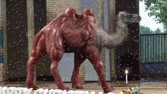 Still from Season's Greetings by Phil Mulloy