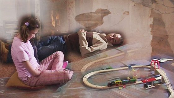 Still from The Nuclear Train by Daniel Saul
